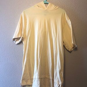 Forever 21 men hooded short sleeve tee